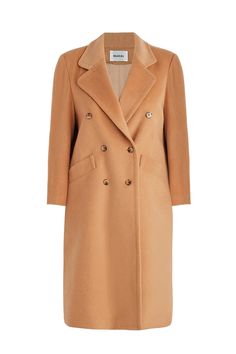 Double Breasted Women's Plus Size Camel Car Coat by Cynthia Vincent BAACAL Oversized Plus Size, Polo Coat, Wardrobe Classic, Plus Size Outerwear, Classic Coats, Car Coat, Neutral Fashion, Oversized Silhouette, Sustainable Fabrics