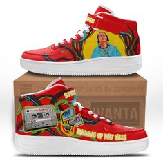 Stranger Things Max Mayfield Sneakers Custom Air Mid Shoes-Gear Wanta Stranger Things Max Mayfield, Stranger Things Max, Max Mayfield, Stranger Things Aesthetic