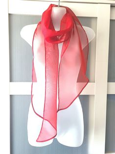 RED SCARF Burgundy Organza Scarf Skinny Scarf Pointed Ends Neck Wrap Headband Hair Tie Bag Decor Dress Shirt Jacket Accessories Best Gifts - Etsy Ukraine Elegant Red Silk Scarf For Party, Party Scarves In Organza, Elegant Red Silk Scarf For Summer, Organza Scarf, Retro 70s Fashion, Sash Bag, Jacket Accessories, Burgundy Scarf, Wrap Headband