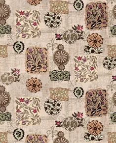 an image of a patchwork design on fabric