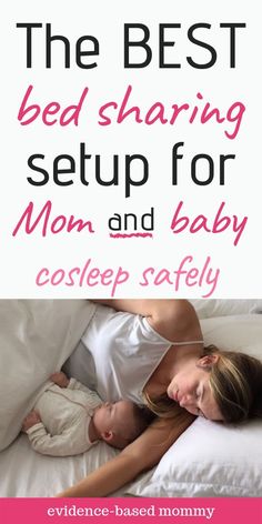 the best bed sharing setup for mom and baby cosleep safe sleep book cover