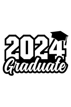 2024 Graduate SVG | Graduation Gift Ideas | Graduation SVG 2024 Grad 2024 Ideas, Graduation Class Of 2024, Gift Ideas Graduation, Graduation Logo, Personalized Presents, Subway Art Printables, 2024 Graduate