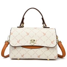 High Quality Leather Luxury Shoulder Handbags Square Messenger Bag Beige Satchel Flap Bag With Large Capacity, Travel Satchel Flap Bag With Large Capacity, Large Capacity Satchel Flap Bag For Travel, Large Capacity Tote Flap Bag For Errands, Large Capacity Flap Tote Bag For Errands, Beige Flap Bag With Large Capacity For Shopping, Satchel With Detachable Handle For Daily Use, Daily Use Satchel With Detachable Handle And Flap, Daily Use Satchel With Detachable Handle