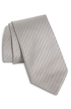 Tonal stripes brings visual interest and a subtle texture to this handsome tie crafted from Italian linen. 100% silk Hand wash, line dry Made in Italy Elegant Pinstripe Standard Tie, Elegant Striped Suit And Tie Accessories For Black Tie, Elegant Formal Suit And Tie Accessories With Vertical Stripes, Elegant Striped Ties For Work, Elegant Pinstripe Ties For Business, Elegant Striped Suit Accessories For Workwear, Elegant Striped Ties For Office, Elegant Business Ties With Vertical Stripes, Elegant Standard Tie With Vertical Stripes