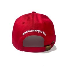 100% Cotton Classic low profile dad hat fit Brass rear closure Front and rear embroidery Curved Bill Fitted Hat With Embroidered Logo, Embroidered Logo Dad Hat With Flat Bill, Dad Hat With Embroidered Logo And Flat Bill, Red Trucker Hat With Embroidered Logo And Curved Brim, Embroidered Logo Baseball Cap With Curved Bill, Curved Bill Dad Hat With Embroidered Logo, Streetwear Dad Hat With Curved Brim, One Size Embroidered Logo Baseball Cap With Curved Brim, Red Hat With Embroidered Logo And Curved Brim