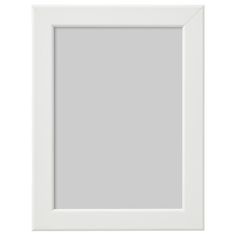 an empty white frame on a white background