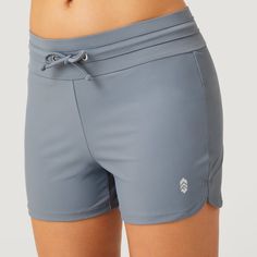 When the sun emerges, nothing beats a day at the beach or by the pool where you feel comfortable and confident. These versatile swim shorts will help you do just that. The sporty fit features an adjustable drawstring waist that’s ready for action, with a built-in brief for extra coverage. Contrasting colors give you a perfect match with our collection of swim tops, so you’re free to build your perfect swim set. 3.5" Inseam Built-in brief Contrast color drawstring and waistband Back pocket Sun Fr Parka Jacket Women's, Womens Ski Pants, Swim Shorts Women, Womens Tankini, Swim Sets, Girls Socks, Ski Pants, Swim Top, Workout Gear