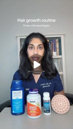 Dr. Neera Nathan on Instagram: "Comment “HAIR GROWTH” and I will DM you a complete hair growth routine. As a dermatologist on a hair growth journey, I have learned that the secret to successful hair growth after hair loss is combination therapy. This science backed routine may help you regrow your thinning hair. #hairgrowth #hairgrowthtips #hairloss #fyp" Hair Growth Routine, Back Routine, Increase Hair Thickness, Doing My Hair, Hair Growth Journey, Best Hair Mask, Eyeliner For Beginners, Mask Hair, Hair Roots