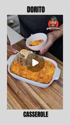 @bwoodcooks on Instagram: "I had some leftover ingredients from my buffalo chicken dip, so I decided to use them to make a chicken Dorito casserole. Here's a free recipe for you to try!

2 cups Doritos, crushed 
2 cups shredded chicken 
1 can cream of chicken soup 
1 cup shredded cheese 
1 can Rotel (drained) 
1/3 cup sour cream Seasoning of your choice (make sure to season well) 

1. In a large bowl, mix together the shredded chicken, cream of chicken soup, Rotel, sour cream, and half of the shredded cheese. Season to taste. 
2. Coat the bottom of a baking dish with half of the crushed Doritos. Pour the chicken mixture over the crushed Doritos. Top with the remaining crushed Doritos and the rest of the shredded cheese. 
3. Bake on 350° uncovered for 30 minutes. If the top begins to brown