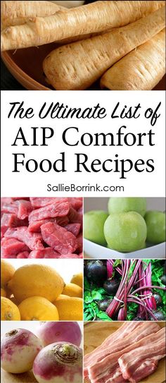 The Ultimate List of AIP Comfort Food Recipes