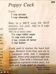 an old recipe book with instructions on how to make poppy seed cupcakes from scratchsticks