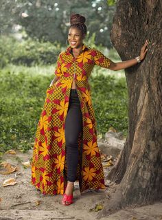 African Kimono, African Clothing Stores, Modern African Clothing, Afrocentric Fashion, African Tops, African Print Tops, Afrikaanse Mode, African Inspired Fashion, African Print Dress