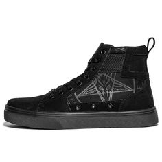 Styling High Top Sneakers, Blackcraft Cult, Gothic Baby, On Black Canvas, Black Craft, Black High Top Sneakers, Jersey Sweater, Black High Tops, High Top Sneaker