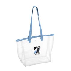 The clear stadium bag is a game day necessity! Features team color trim and 12" drop shoulder strap with a team logo. Fits most stadium restrictions but spacious enough to hold all the essentials. A snap closure keeps all contents secure. White Sporty College Bags, Clear Stadium Bag, Stadium Bag, Minnesota United Fc, Washington Football, Texas Tech Red Raiders, Red Raiders, Cincinnati Bearcats, Clear Bags