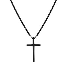 This highly polished, crafted from 316L Surgical Stainless Steel EDFORCE Cross Pendant Necklace is lightweight, comfortable to wear, and good for everyday attire. The 24" length is a perfect length and the cross pendant is simple yet classic. Chain length: 24" Pendant: 2" x 0.9" x 0.2" Product Care : Remove before swimming or bathing and try to avoid contact with body lotions, oils, and liquids. Material : 100% Stainless Steel Body Lotions, Bootie Sandals, Sneaker Slippers, Baby Boy Shoes, Cross Pendant Necklace, Small Accessories, Tie And Pocket Square, Watches Jewelry