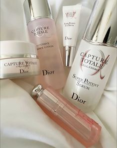 Dior for my loves. #diorskincare #diorskincareaesthetic #diorskincareaesthetic #diorskincareproducts #diorskincareset #diorskincareproductsaesthetic #diorskincareroutine Dior Dream Skin, Expensive Skincare Aesthetic, Miss Dior Set, Expensive Skincare Products, Dior Beauty Products, Dior Skincare Aesthetic, Dior Skincare Products, Grunge Skincare, Dior Wishlist