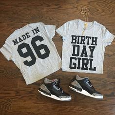 It's your Birthday! Make your arrival as the BIRTHDAY Queen in these super CUTE… Birthday Shirt Ideas, 21st Birthday Ideas, 21 Birthday, Dirty 30, Birthday Queen, Birthday Crafts, 22nd Birthday, Birthday Party 21, 18th Birthday Party