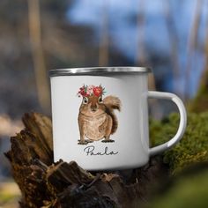 Discover the perfect idea for adding a touch of woodland charm to your morning routine! 🐿️☕ Our personalized chipmunk enamel mugs are a how-to guide to a cozier start. Find your daily dose of inspo on our Etsy shop! 🌿✨ #HowToMug #ChipmunkInspo #EnamelMugIdeas #EtsyShop Morning Routine, Daily Dose, Mug