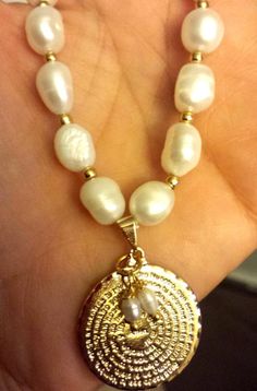 Fresh Water Pearl Padre Nuestro Bracelet Brazalete Perlas de | Etsy Pearl Drop Medallion Jewelry Gift, Real Gold Chains, Dangle Bracelet, Pearls Bracelet, Beautiful Water, Freshwater Pearl Bracelet, Charm Pack, Fresh Water Pearl, Gold Filled Chain