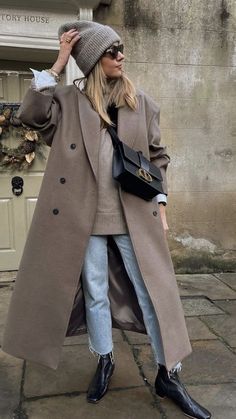 Populaire Outfits, Ținută Casual, Mode Ootd, Modieuze Outfits, Cold Weather Outfits, Elegantes Outfit, Coat Outfits, Mode Inspo, Casual Winter Outfits