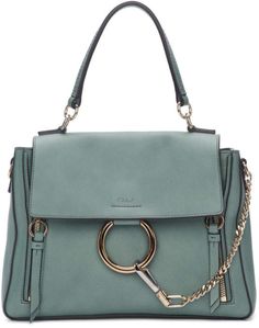 Chloé Blue Small Faye Day Bag Chloe Faye Day Bag, Chloe Clothing, Bag Outfit, Classic Handbags, Chloe Faye, Purses Designer, Day Bag, Blue Suede, Beautiful Bags