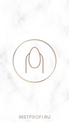 the logo for insprofi ru is shown in gold on a white marble background