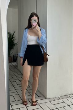 Hot Weather Outfits, 2024 Outfits, Casual Day Outfits, Looks Street Style, Causual Outfits, Casual Chic Outfit, Fashion Mistakes, Virtual Closet, Basic Outfits