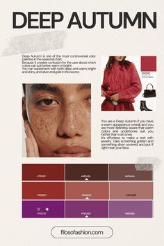 Deep Autumn Color Palette Autumn Meaning, How To Wear Pearls, Autumn Color Palette, Autumn Palette, Cream White Color