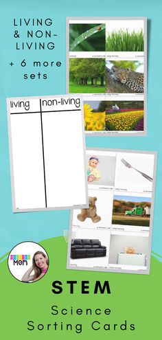 The basis of preschool science is learning to sort what IS and IS NOT related to a scientific category. This set of 7 science activity cards uses real photos of objects. Just download, hit print, cut, and you have 7 preschool science activities or pre-k science centers ready to go! Easy Preschool Science, Photos Of Objects, Science Centers, Preschool Science Activities, Homeschool Books, Science Activity, Kindergarten Centers