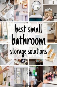 the best small bathroom storage solution is in this post - it - yourself photo collage