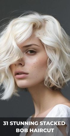 Embrace the chic appeal of 31 stacked bob haircuts, each tailored to offer a stylish and contemporary appearance. These styles are perfect for any occasion, ensuring you look your best.