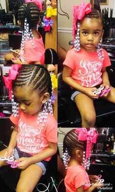 Kiddie Hairstyles, Aria Hair, Hair For Kids, Toddler Braids, Black Hair Updo Hairstyles