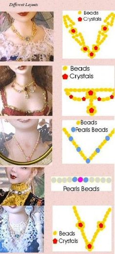 the different types of bead necklaces