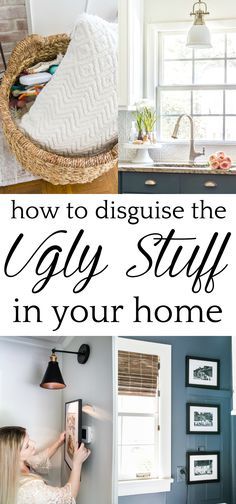 how to diy the ugly stuff in your home