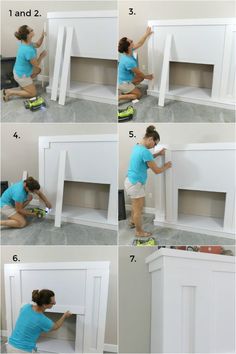 the instructions for how to build a diy bookcase