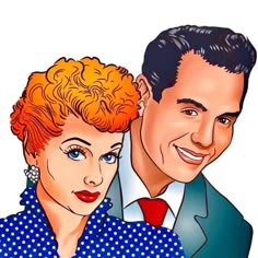 an image of a man and woman smiling