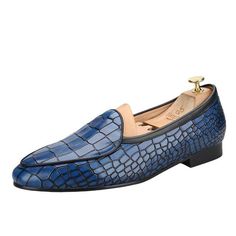 Loafer Shoes - Serpentine Pattern Men Loafers - Men Shoes-Loafer Suit Shoes, Men Loafers, Blazers For Men, Mens Swimwear, Blue Shoes, Casual Outfit, Types Of Shoes, Shoe Brands, Loafer Shoes