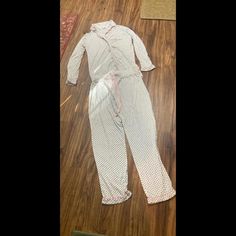 Brand New Never Worn White With Black Polkadot Pajamas. Pink Trim. Size Small. Soft Cotton. Long Sleeve Long Pants. Cuddl Duds Pajamas Belk, Pink Trim, Long Pants, Women's Intimates, Polka Dots, Pajamas, Trim, Brand New, Long Sleeve