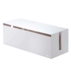 an empty white box on a white background