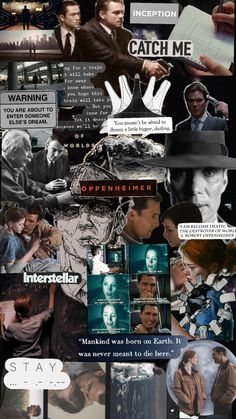 a collage of movies and their characters