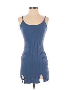 Shein Casual Dress Size: 4 Blue Dresses - used. No Fabric Content, Mini, Square, Short, Sleeveless | Shein Casual Dress: Blue Dresses - Size 4 Cheap Blue Forever 21 Dresses, Blue Casual Dress, Blue Dress Casual, Dress Blue, Casual Dresses For Women, Blue Dresses, Handbags For Women, Casual Dress, Casual Dresses