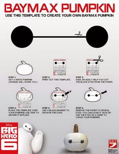 the instructions for how to make a pumpkin