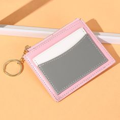 Main Material: PUOrigin: CN(Origin)Gender: WOMENMaterial Composition: PUItem Height: 9.5cmPattern Type: SolidItem Width: 1.3cmShape: squareItem Length: 11.5cmClosure Type: Zipper HaspStyle: Fashion Badge Maker, Backpack Clothes, Woman Card, Company Gifts, Clip Wallet, Card Bag, Pin Jewelry, Leather Pattern, Small Wallet