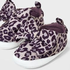 These Baby Leopard Sneakers - Cat & Jack™ Brown are an adorable addition to your little one’s wardrobe. Its lightweight material, soft outsole and easy slip-on feature makes it comfortable and convenient to wear at picnics or playdates. The leopard print on these shoes add a dash of style to every outfit. Cat & Jack™: Designed for all children so you can trust it's made for yours. Casual Sneakers With Soft Sole And Comfortable Fit, Casual Slip-on Booties For Playtime, White Synthetic Casual Booties, White Casual Synthetic Booties, Casual White Synthetic Booties, Casual Non-slip Slip-on Booties, Casual Spring Booties For Playtime, Casual Spring Booties For Outdoor Play, Spring Casual Slip-on Booties