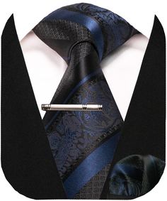 PRICES MAY VARY. Material: jacquard woven silk blend, texture is silky smooth soft. Size:3.15 inches (8cm) wide and 58 inches(147cm) long; Tie Clip: 2.36inches(6cm) Package include:tie+pocket square+tie clip High Quality Assurance: 1200 careful stitches make your necktie heavy weighted and elastic. Easy to tie a beautiful knot. Refund: You can apply for a refund if you are not satisfied Brand:JEMYGINS
Package:necktie+pocket square+tie clip 
Occasions:Business, Party, Dating, ect.
Has a unique de Elegant Ties With Pocket Square For Father's Day, Elegant Ties For Business Meetings, Elegant Pocket Square For Black Tie And Father's Day, Floral Necktie, Business Party, Jacquard Weave, Tie And Pocket Square, Quality Assurance, Pocket Square