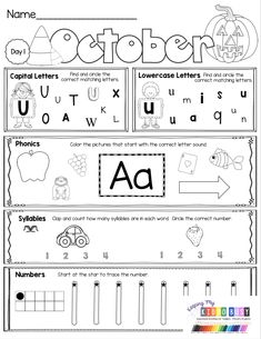 worksheet for beginning and ending the letter u with pictures to print out on it