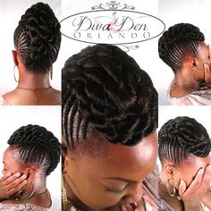 Braided updo Black Updo, Cornrow Updo, Cornrow Updo Hairstyles, Corn Row, Braided Buns, Braided Updos, Braid Updo