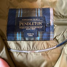 Pendleton Woolen Mills Olive Vest. Never Worn Olive Vest, Pendleton Woolen Mills, Jackets For Women, Jackets & Coats, Green, Women Shopping, Quick Saves, Color