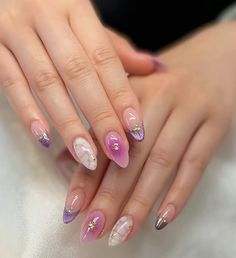 Rapunzel Nail Ideas, Rapunzel Nails, Matted Nails, Heart Nail Designs, Wow Nails, Grunge Nails, Blush Nails, Crazy Nails