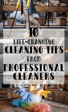 cleaning tips for professional cleaners